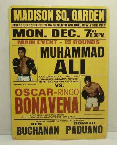 Muhammad Ali vs Bonavena poster